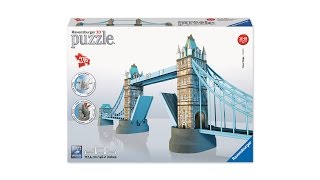 3D Puzzles – Tower Bridge by Ravensburger [upl. by Hakon]