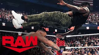 Raw’s explosive moments Raw highlights March 25 2024 [upl. by Glyn]