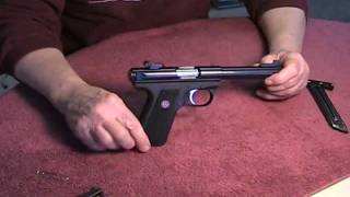 Disassembly and Reassembly of Ruger Mark III 22 [upl. by Reed]