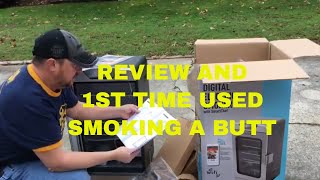 Charbroil Smartchef Electric Smoker Review and Butt Smoked [upl. by Thelma]