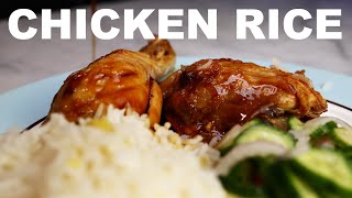 Glazed chicken rice  inspired by Hainanese dish [upl. by Greeson487]