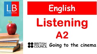 Clases Inglés online LISTENING A2 Listen amp Check 3 Going to the cinema [upl. by Maryellen]