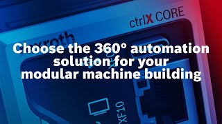 EN Bosch Rexroth ctrlX AUTOMATION  PERFORMANCE MOTION CONTROL SOLUTIONS [upl. by Ynots809]