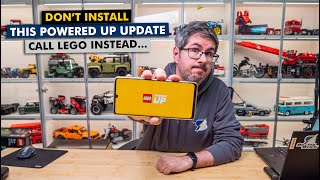 Dont install this Powered Up update Call LEGO instead [upl. by Ettore]