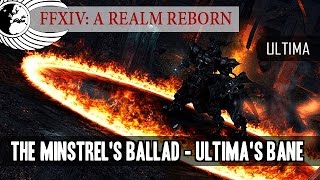 FFXIV  Ultimas Bane OST  Minstrels Ballad  Healer PoV  Odyssey [upl. by Anaya123]