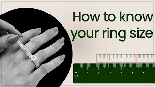 How To Measure Your Ring Size At Home [upl. by Egerton395]