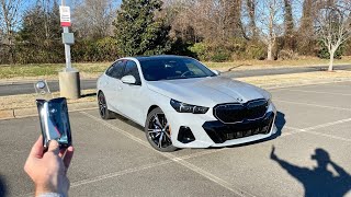 2024 BMW 540i xDrive M Sport Start Up Exhaust Test Drive Walkaround POV and Review [upl. by Martynne]