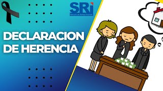 Declaracion de impuesto herencias y legados ecuador 2023 [upl. by Ahsait]