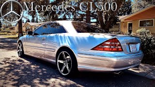 Best sounding Mercedes Cl500 50 V8 XPipeStraight pipe [upl. by Addiego732]