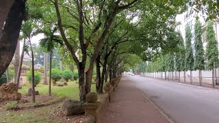 Vietnam National University in Hanoi  Walking Tour 4K HD [upl. by Blondelle]