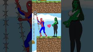 Please help SpiderMan save his sonspiderman JOKER hulk superheroes marvel [upl. by Natanhoj]