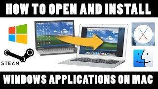 How To Install amp Play Windows Steam GamesSoftware on MacOS with Wineskin [upl. by Ernestine]