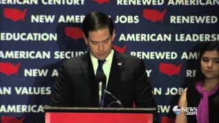 Marco Rubio Suspends 2016 Presidential Campaign FULL SPEECH ABC News [upl. by Naillimxam]