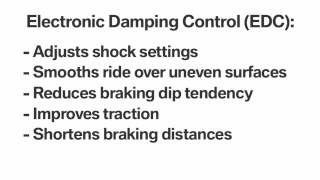 Electronic Damping Control  BMW HowTo [upl. by Wiatt380]