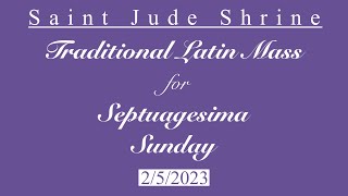 Septuagesima Sunday  252023 [upl. by Beal655]