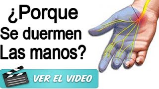 ¿También a ti se te duerme la mano  ¡7 RAZONES que deben PREOCUPARTE [upl. by Jandel629]