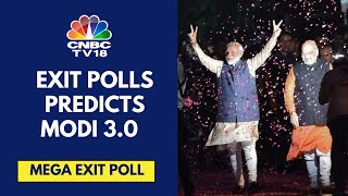 Exit Poll Predicts NDA To Win In 300 Seats INDIA 125140 Seats In 2024 Lok Sabha Elections [upl. by Galer169]