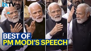 Top Highlights From Prime Minister Narendra Modi’s Speech In Rajya Sabha [upl. by Eiresed681]