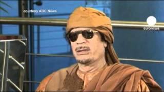 My people love me Libyas Gaddafi [upl. by Ellemac]