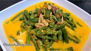 GULAI KACANG PANJANG simple dan enak [upl. by Lerual751]