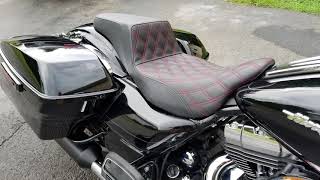 Custom Saddlemen Step Up Seat Harley Touring Overview  GetLoweredcom [upl. by Spencer187]