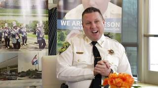 Eye On Matteson  February 2019 Chief of Police Interview [upl. by Ahsuatal]