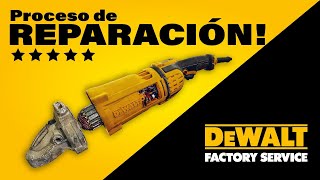 REPARACIÓN AMOLADORA DEWALT [upl. by Acirema]