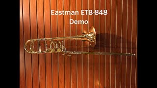 Eastman ETB848G Bass Trombone Demo [upl. by Sessylu]