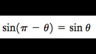 sin pi  theta   sin theta [upl. by Yevette]