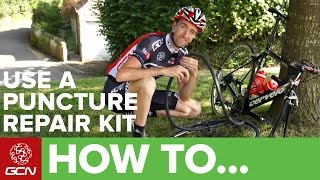 How to fix a bike Puncture  Repairing or replacing an Inner tube [upl. by Tnerb]