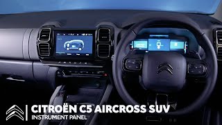 Citroën C5 Aircross SUV  Instrument Panel [upl. by Lathan684]