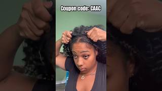 Seamless Half Wig Install😍Flip Over Sew In w Front Leave Out Tutorial Ftulahair halfwig [upl. by Ayifa]