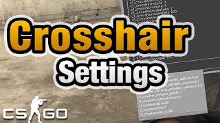 CSGO Crosshair ConfigSettings German  Fadenkreuz selbst ändern [upl. by Narrat600]