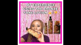 BRONZE TONE CREAM REVIEWBEFORE amp AFTER PICTURES MUST WATCH BEFORE BUYINGBRONZE TONE 2020 [upl. by Ylahtan]