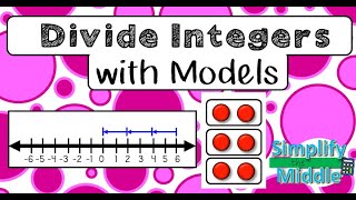 Dividing Integers with Models [upl. by Paddy]