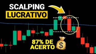 ESTRATÉGIA SCALPING ALTAMENTE LUCRATIVA 💰 [upl. by Ecilahs]