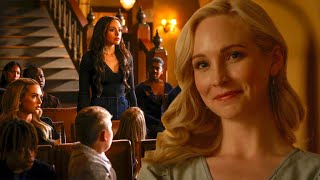 Legacies 4x20 Caroline surprises Lizzie [upl. by Idnil972]