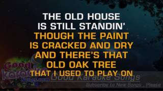 Green Green Grass Of Home  Tom Jones Lyrics Karaoke  goodkaraokesongscom [upl. by Anaizit]