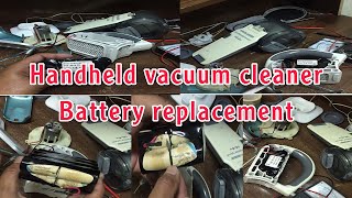 Black amp Decker 144V Pivot PV1410XE Handheld vacuum cleaner Battery replacement [upl. by Eirrol]