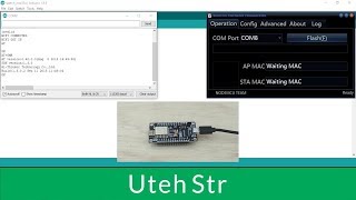 LoLin NodeMCU V3 ESP8266 Firmware Flashing  AT Firmware V1302 [upl. by Harima253]