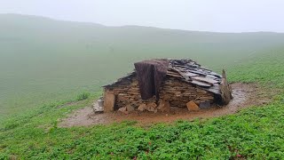 Most Relaxing Nepali Mountain Village Life  Rainy Day in Village  Daily Activities Of Village Life [upl. by Lind629]