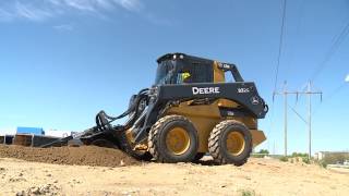 Trencher Operating Tips  John Deere Construction Attachments [upl. by Schwartz405]