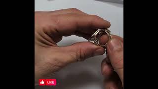 8 band classical Turkish puzzle ring assembling ring [upl. by Ventre]