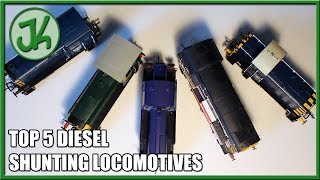 Top 5 Model Diesel Shunting Locomotives [upl. by Erl974]