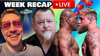 🔴WEEKLY RECAP LIVE  UFO Hearing LIVE Debunking Tyson vs Paul Trumps Cabinet Picks amp More [upl. by Anawak]