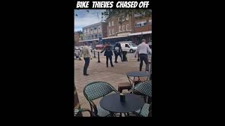 Motor Bike Theft UK  Machete Gang Chased Away By Members Of The Public 🇬🇧 UKMWShorts [upl. by Pettiford]