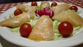 Involtini di salmone  Ricetta facile e veloce [upl. by Nnylyar]