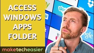 How to Access the WindowsApps Folder in Windows 10 [upl. by Flanigan]