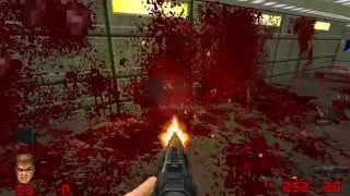 Brutal Doom 20b  Detailed Destroyable Bodies and Gib Physics [upl. by Sachiko]