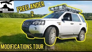 Land Rover Freelander 2 Modification Tour QampA  A Video by Joel Self  Outdoor Instructor [upl. by Livesay]